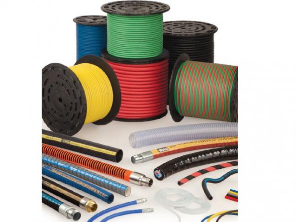 انواع مواد شیلنگ لاستیکی و ویژگی‌های آنها